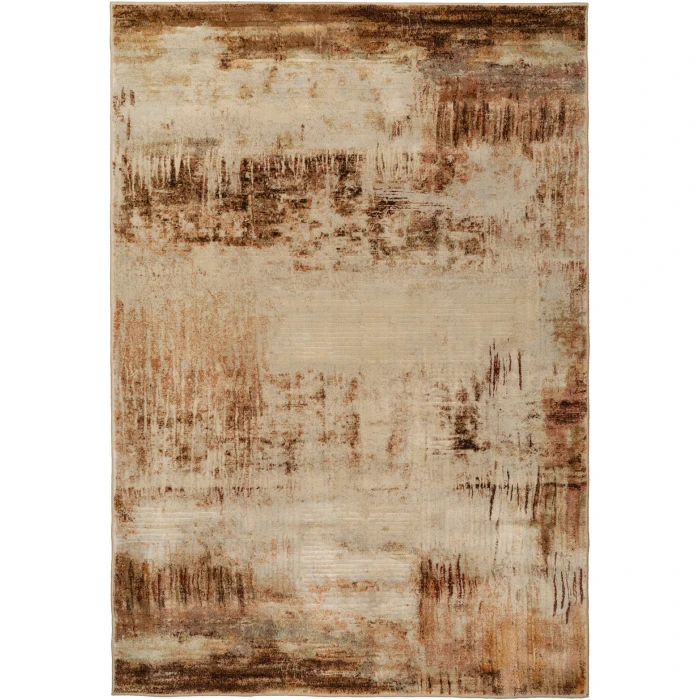 Dynamic Rugs ECLIPSE Beige/Rust 63393 7ft. 10in. x 10ft. 10in. Rect. Rug