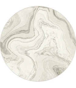 Dynamic Rugs ECLIPSE Beige 63436 7ft. 10in. Round Rug