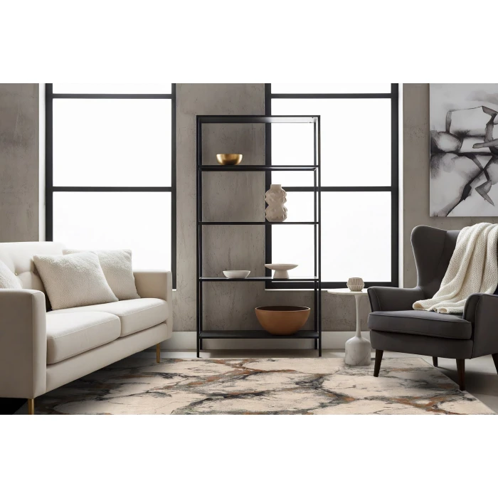 Dynamic Rugs ECLIPSE Grey/Multi 63494 2ft. x 3ft. 11in. Rect. Rug