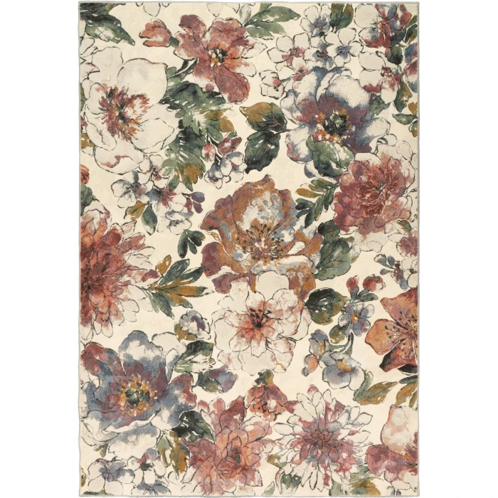 Dynamic Rugs ECLIPSE Beige/Multi 63528 7ft. 10in. x 10ft. 10in. Rect. Rug