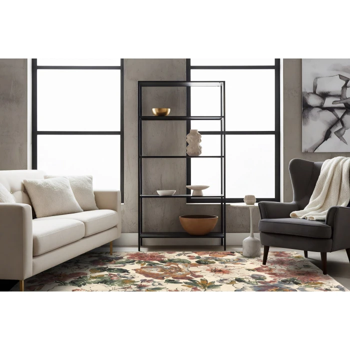 Dynamic Rugs ECLIPSE Beige/Multi 63528 7ft. 10in. x 10ft. 10in. Rect. Rug