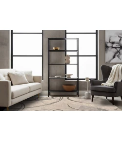 Dynamic Rugs ECLIPSE Cream/Grey/Dark Grey 63972 7ft. 10in. x 10ft. 10in. Rect. Rug