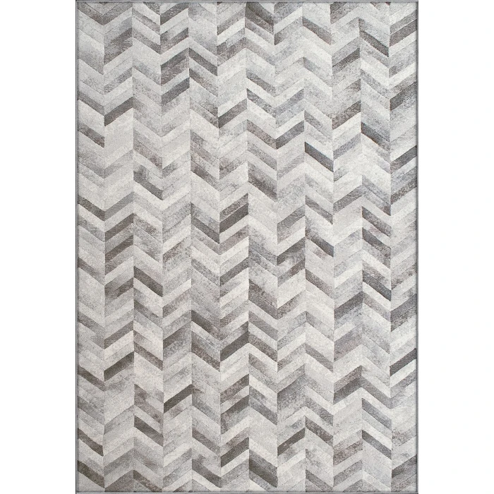 Dynamic Rugs ECLIPSE Silver 63226 7ft. 10in. x 10ft. 10in. Rect. Rug