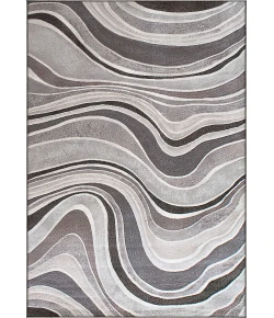 Dynamic Rugs ECLIPSE Multi/Silver 68141 7ft. 10in. x 10ft. 10in. Rect. Rug