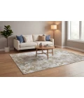 Dynamic Rugs EDEN Cream/Beige 10946 6ft. 7in. x 9ft. 6in. Rect. Rug