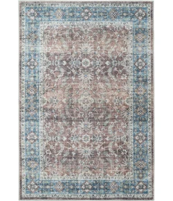 Dynamic Rugs ELISE Red/Blue/Beige 6301 2ft. 6in. x 7ft. 6in. Rect. Rug