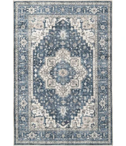 Dynamic Rugs ELISE Navy/Ivory 6302 2ft. 6in. x 7ft. 6in. Rect. Rug
