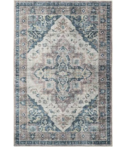 Dynamic Rugs ELISE Wine/Navy/Tan 6306 2ft. 6in. x 7ft. 6in. Rect. Rug