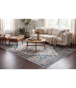 Dynamic Rugs ELISE Wine/Navy/Tan 6306 2ft. 6in. x 7ft. 6in. Rect. Rug