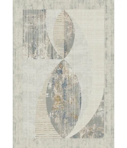 Dynamic Rugs ELIXIR Taupe/Grey/Navy/Gold 5173 7ft. 10in. x 10ft. 10in. Rect. Rug