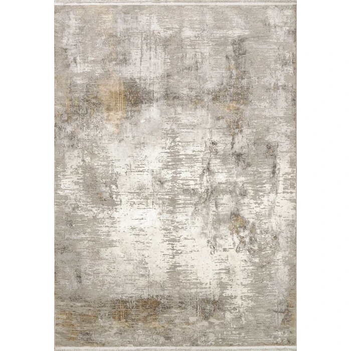 Dynamic Rugs ELLA Grey/Ivory/Taupe 3980 7ft. 10in. x 10ft. 10in. Rect. Rug