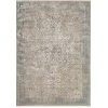 Dynamic Rugs ELLA Grey/Ivory/Blue 3981 2ft. x 3ft. 11in. Rect. Rug