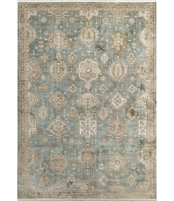 Dynamic Rugs ELLA Taupe/Blue 3985 7ft. 10in. x 10ft. 10in. Rect. Rug