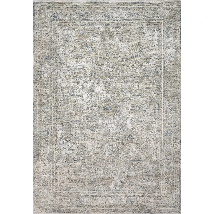 Dynamic Rugs FLARE Beige/Ivory/Blue 14741 7ft. 10in. x 10ft. Rect. Rug