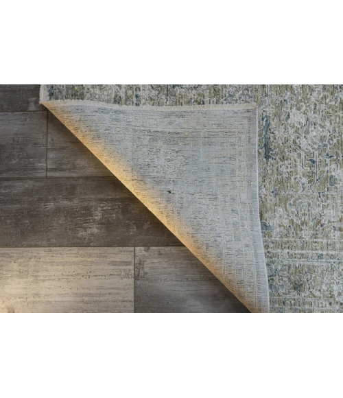 Dynamic Rugs FLARE Beige/Ivory/Blue 14741 2ft. 7in. x 4ft. 11in. Rect. Rug