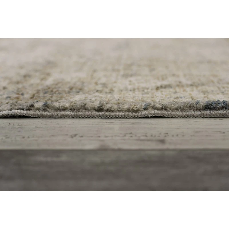 Dynamic Rugs FLARE Beige/Ivory/Blue 14741 5ft. 3in. x 7ft. 7in. Rect. Rug