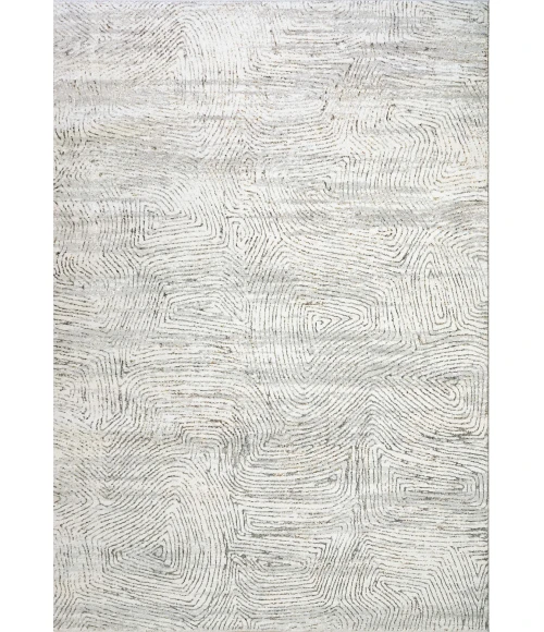Dynamic Rugs GOLD Cream/Silver/Gold 1351 5ft. 3in. x 7ft. 7in. Rect. Rug