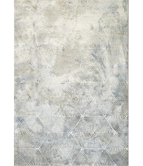 Dynamic Rugs GOLD Cream/Silver/Gold 1355 7ft. 10in. x 10ft. 10in. Rect. Rug
