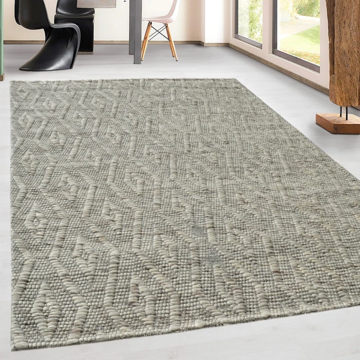 Dynamic Rugs GROVE Mix Grey 6213 3ft. 6in. x 5ft. 6in. Rect. Rug