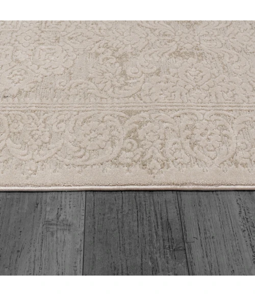 Dynamic Rugs HAMILTON Cream 10601 9ft. x 12ft. 6in. Rect. Rug