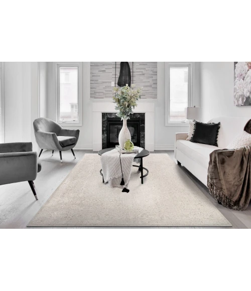 Dynamic Rugs HAMILTON Cream 10603 9ft. x 12ft. 6in. Rect. Rug