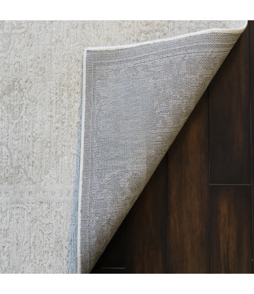 Dynamic Rugs HAMILTON Ivory/Grey 10605 5ft. 3in. x 7ft. 5in. Rect. Rug