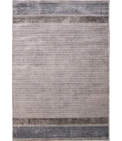 Dynamic Rugs HARLOW Grey/Blue 4809 2ft. 2in. x 7ft. 7in. Rect. Rug