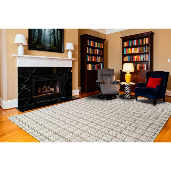 Dynamic Rugs HARMONY Ivory/Beige 59005 5ft. 3in. x 7ft. 7in. Rect. Rug
