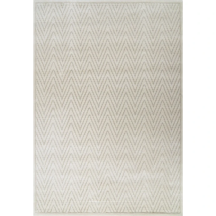 Dynamic Rugs HARMONY Ivory/Grey 59019 5ft. 3in. x 7ft. 7in. Rect. Rug