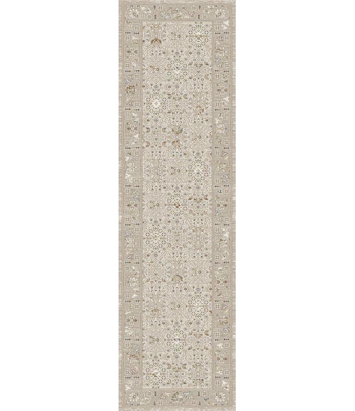 Dynamic Rugs HUDSON Beige/Dark Beige 1451 2ft. x 7ft. 5in. Rect. Rug