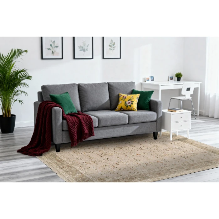 Dynamic Rugs HUDSON Beige/Dark Beige 1451 2ft. 7in. x 4ft. 11in. Rect. Rug