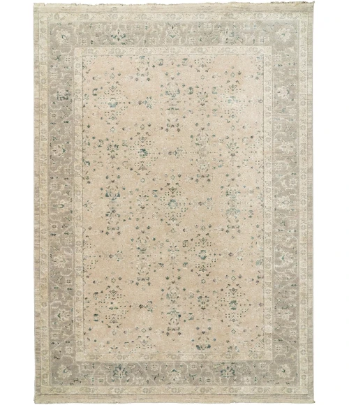 Dynamic Rugs HUDSON Beige/Grey 1451 6ft. 7in. x 9ft. 10in. Rect. Rug