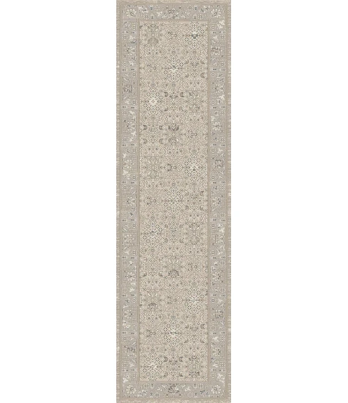 Dynamic Rugs HUDSON Beige/Grey 1451 2ft. x 7ft. 5in. Rect. Rug