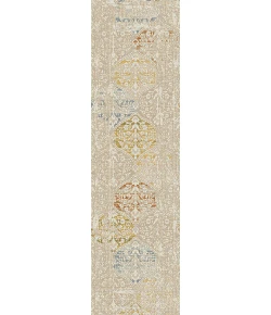 Dynamic Rugs HUDSON Beige/Multi 1452 2ft. x 7ft. 5in. Rect. Rug