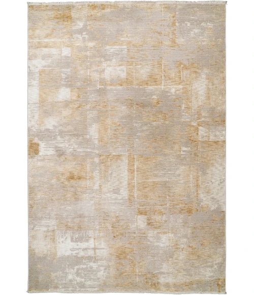 Dynamic Rugs HUDSON Gold 1454 9ft. x 12ft. Rect. Rug