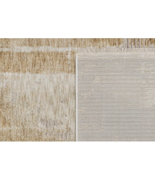 Dynamic Rugs HUDSON Gold 1454 2ft. x 7ft. 5in. Rect. Rug