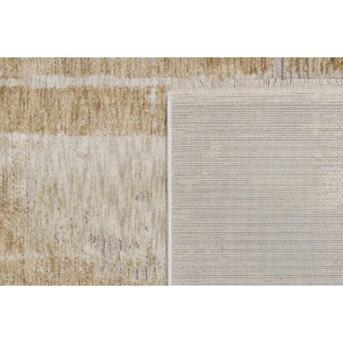 Dynamic Rugs HUDSON Gold 1454 7ft. 10in. x 10ft. 10in. Rect. Rug