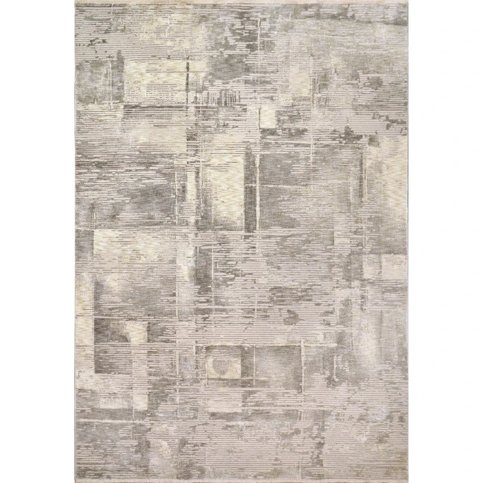 Dynamic Rugs HUDSON Beige/Grey 1454 7ft. 10in. x 10ft. 10in. Rect. Rug