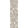 Dynamic Rugs HUDSON Beige/Grey 1454 2ft. x 7ft. 5in. Rect. Rug