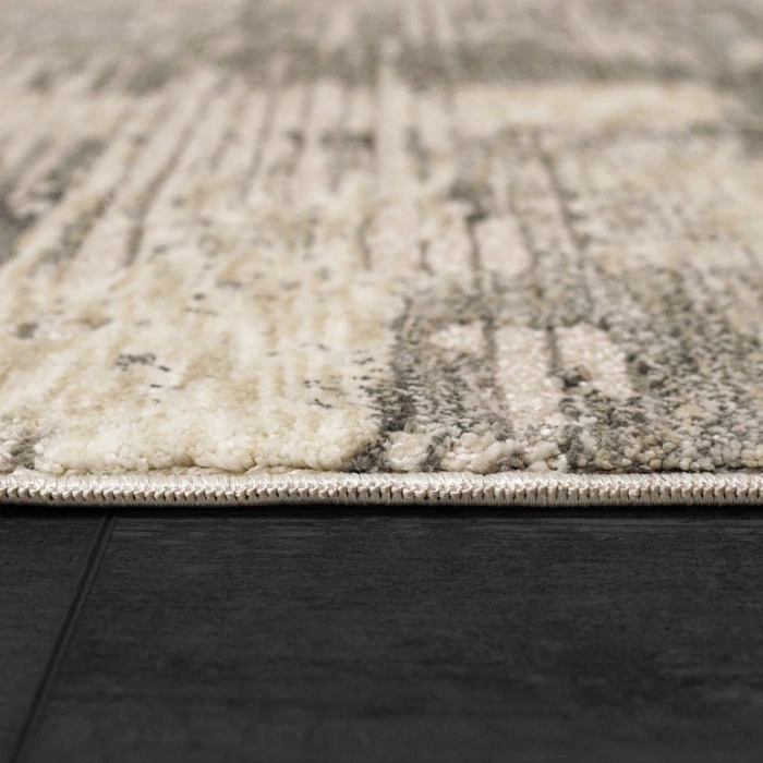 Dynamic Rugs HUDSON Beige/Grey 1454 7ft. 10in. x 10ft. 10in. Rect. Rug
