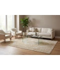 Dynamic Rugs HUDSON Gold/Cream 1479 9ft. x 12ft. Rect. Rug