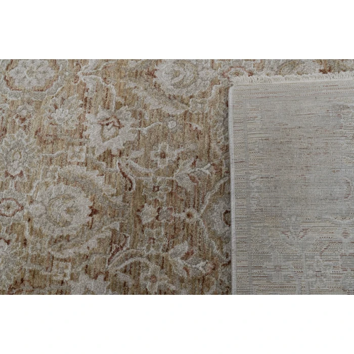 Dynamic Rugs HUDSON Gold/Cream 1480 7ft. 10in. x 10ft. 10in. Rect. Rug