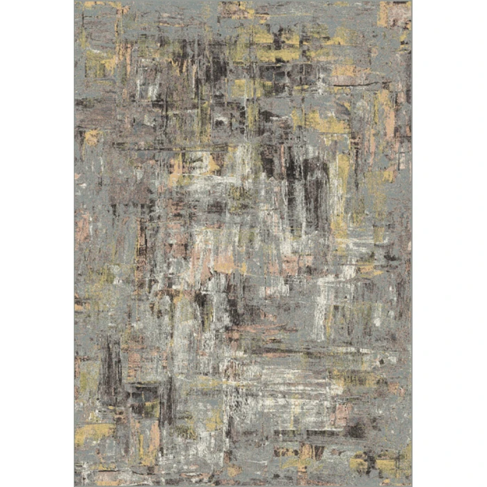 Dynamic Rugs HORIZON Grey/Multi 989738 5ft. 3in. x 7ft. 7in. Rect. Rug
