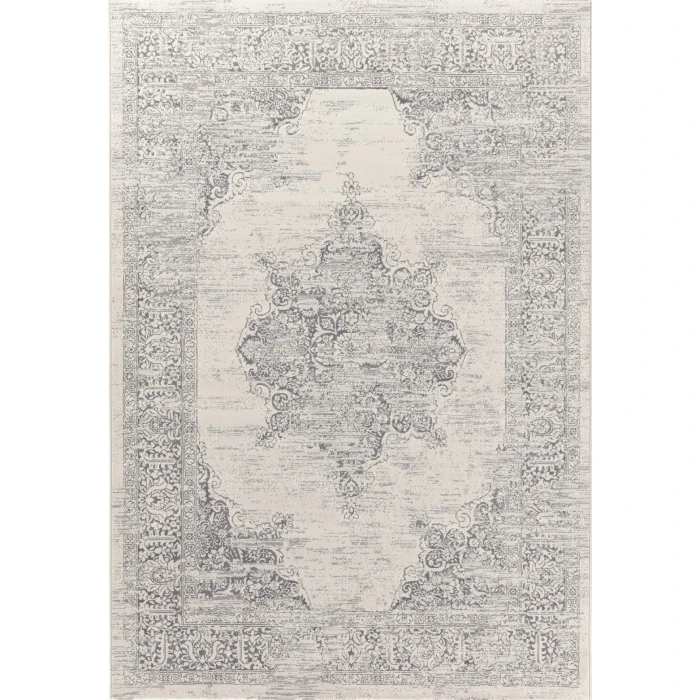 Dynamic Rugs IMPERIAL Ivory/Grey 12259 2ft. x 3ft. 11in. Rect. Rug