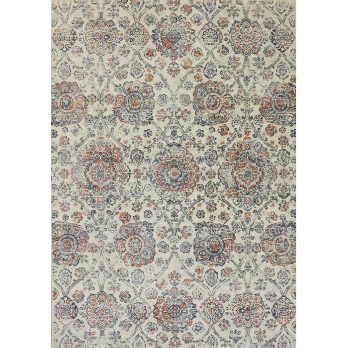 Dynamic Rugs IMPERIAL Ivory/Multi 63432 7ft. 10in. x 10ft. 10in. Rect. Rug