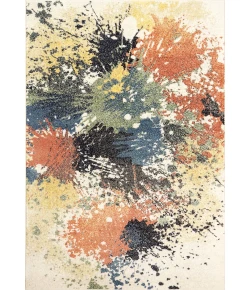 Dynamic Rugs INFINITY Cream/Multi 6273 7ft. 10in. x 11ft. 2in. Rect. Rug