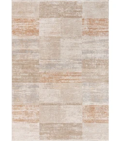 Dynamic Rugs IRVING Cream/Beige/Rust 15551 7ft. 10in. x 10ft. 10in. Rect. Rug