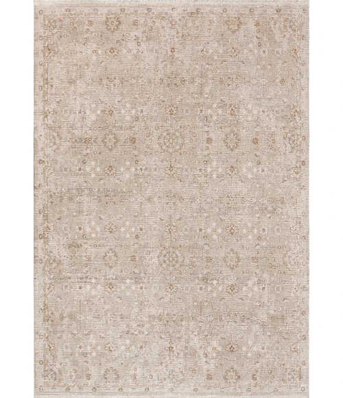 Dynamic Rugs IRVING Beige/Cream/Rust 15556 5ft. 3in. x 7ft. 7in. Rect. Rug