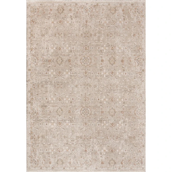 Dynamic Rugs IRVING Beige/Cream/Rust 15556 5ft. 3in. x 7ft. 7in. Rect. Rug