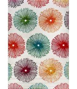 Dynamic Rugs INFINITY Cream/Multi 35799 7ft. 10in. x 11ft. 2in. Rect. Rug